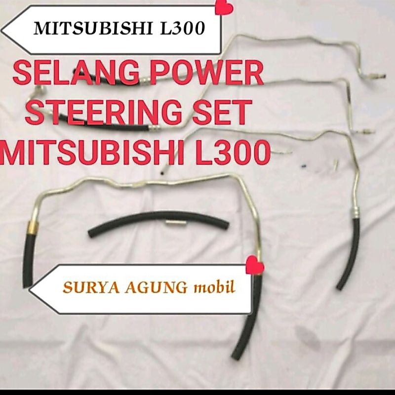 SELANG POWER STEERING SET MOBIL MITSUBISHI L300 BENSIN DIESEL HARGA SET