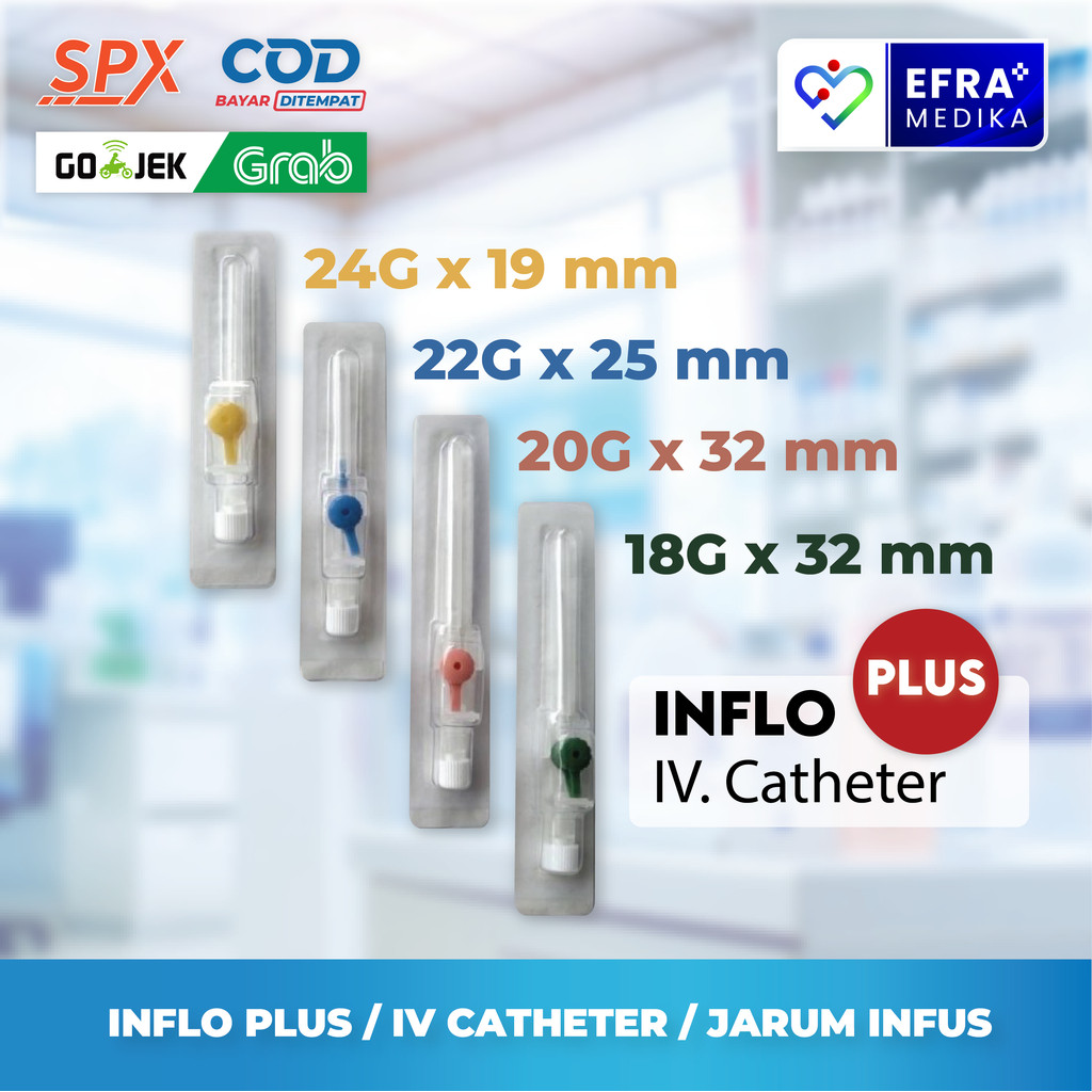 Inflo IV Cath abbocath 20G 24G onemed