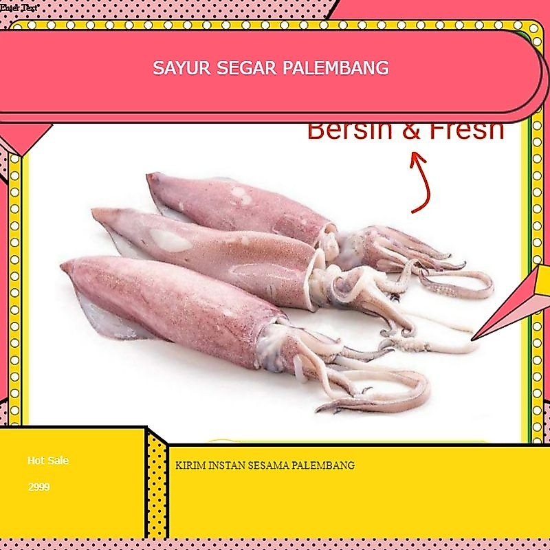 Cumi Cumi Fresh - Seafood Segar Palembang