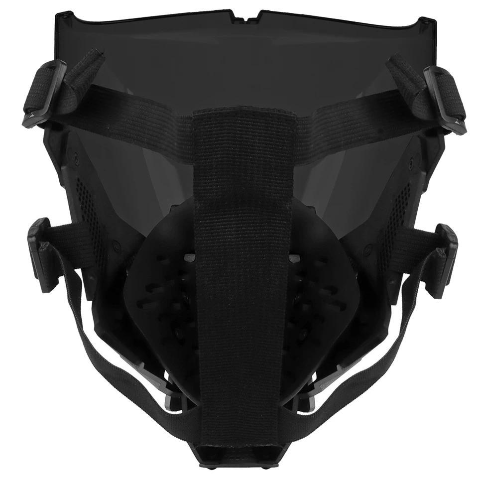 Cyberpunk Commander Mask - Samurai Helmet - Tactical Helmet RPG Ride Gear