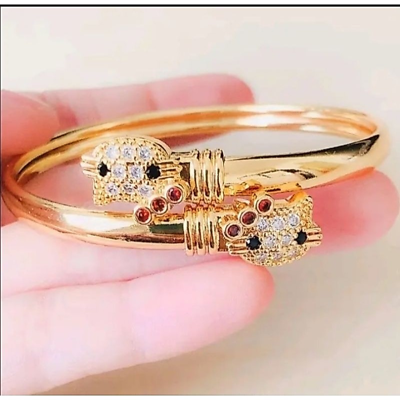 GELANG ANAK PEREMPUAN PERHIASAN TITANIUM ANTI KARAT