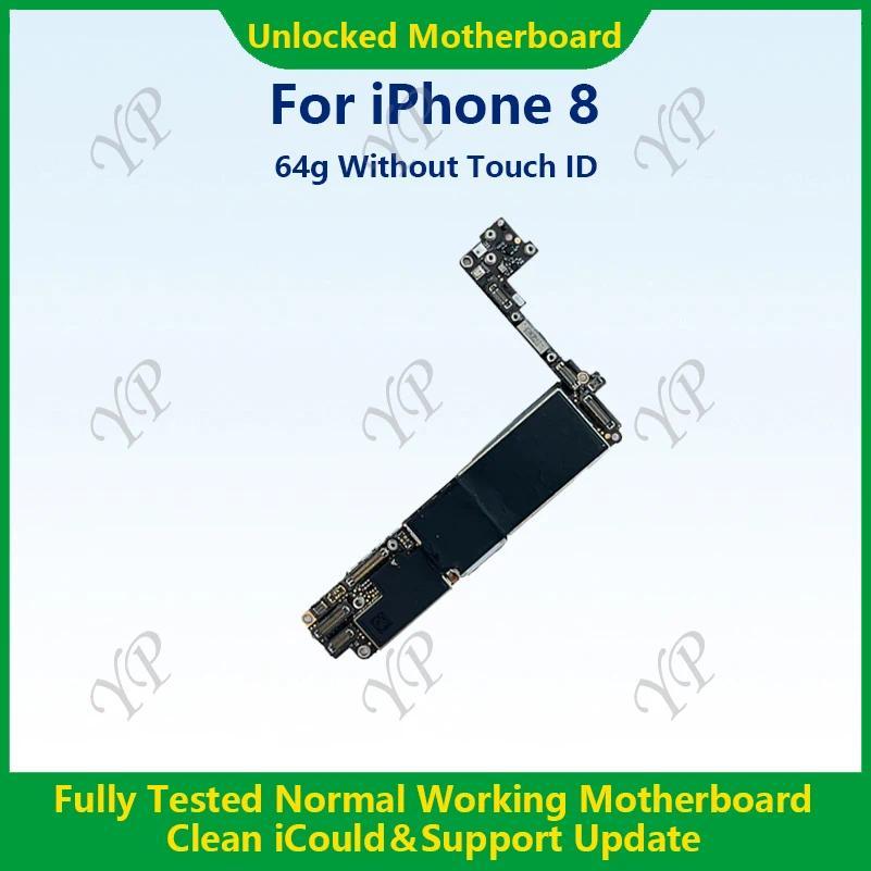 Fully Tested Motherboard For iPhone 7/7 Plus/8/8 Plus 32g/128g/64g/256g Mainboard Without Tou ID Cle