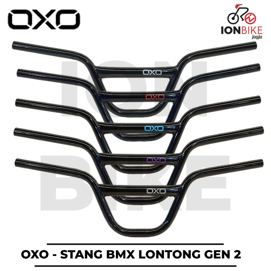 Stang BMX OXO LONTONG Panjang 680mm Ceper Drag Freestyle Race - Setir Stir Handlebar Handle Bar Sepe