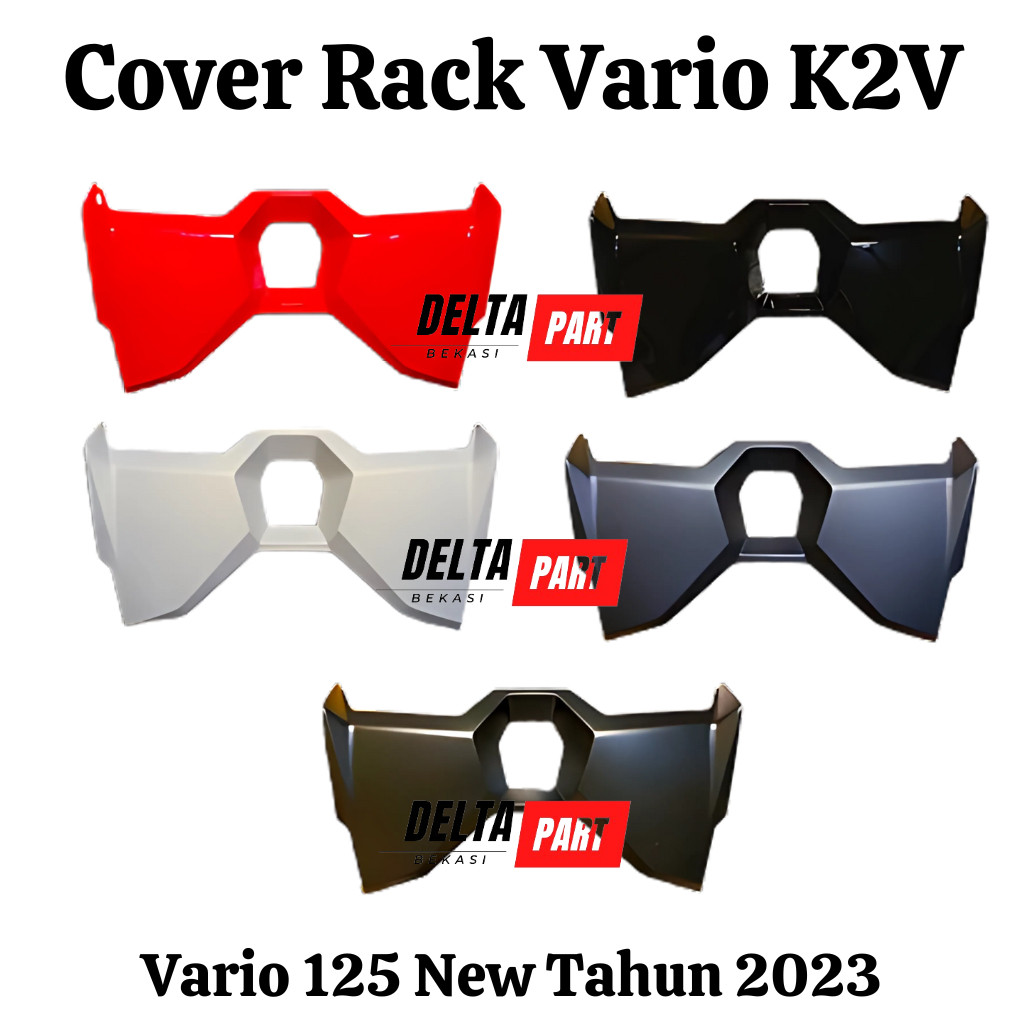 Cover Rak Laci Dasbor Kupu Kupu Honda Vario 125 New GEN2 K2V 2023 2024 2025 ori