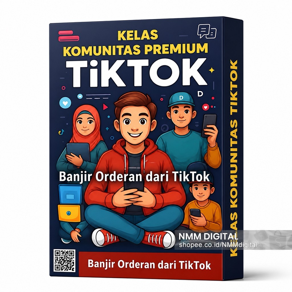 KELAS TIKTOK PREMIUM KOMUNITAS: Banjir Orderan dari Tik Tok - Materi Video