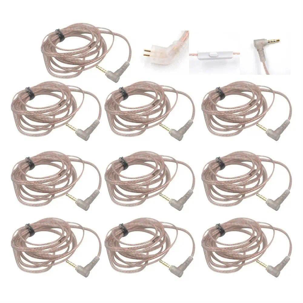 B/C Pin Upgrade 2Pin Cable Twisted Cable High-Purity ZS10 Earphone Wire In Ear Cable 2Pin Headphone 