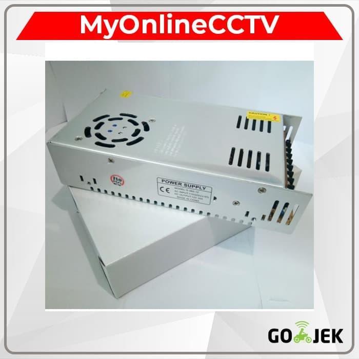 Promo Murah Adaptor CCTV Power Suply 12 Volt 2 Ampere Adaftor12V 20A Terlaris