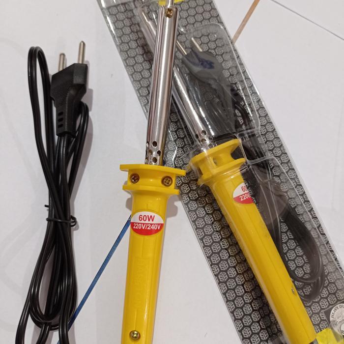 solder terbaik iron soldering haston prohex 60 watt cepat panas bagus