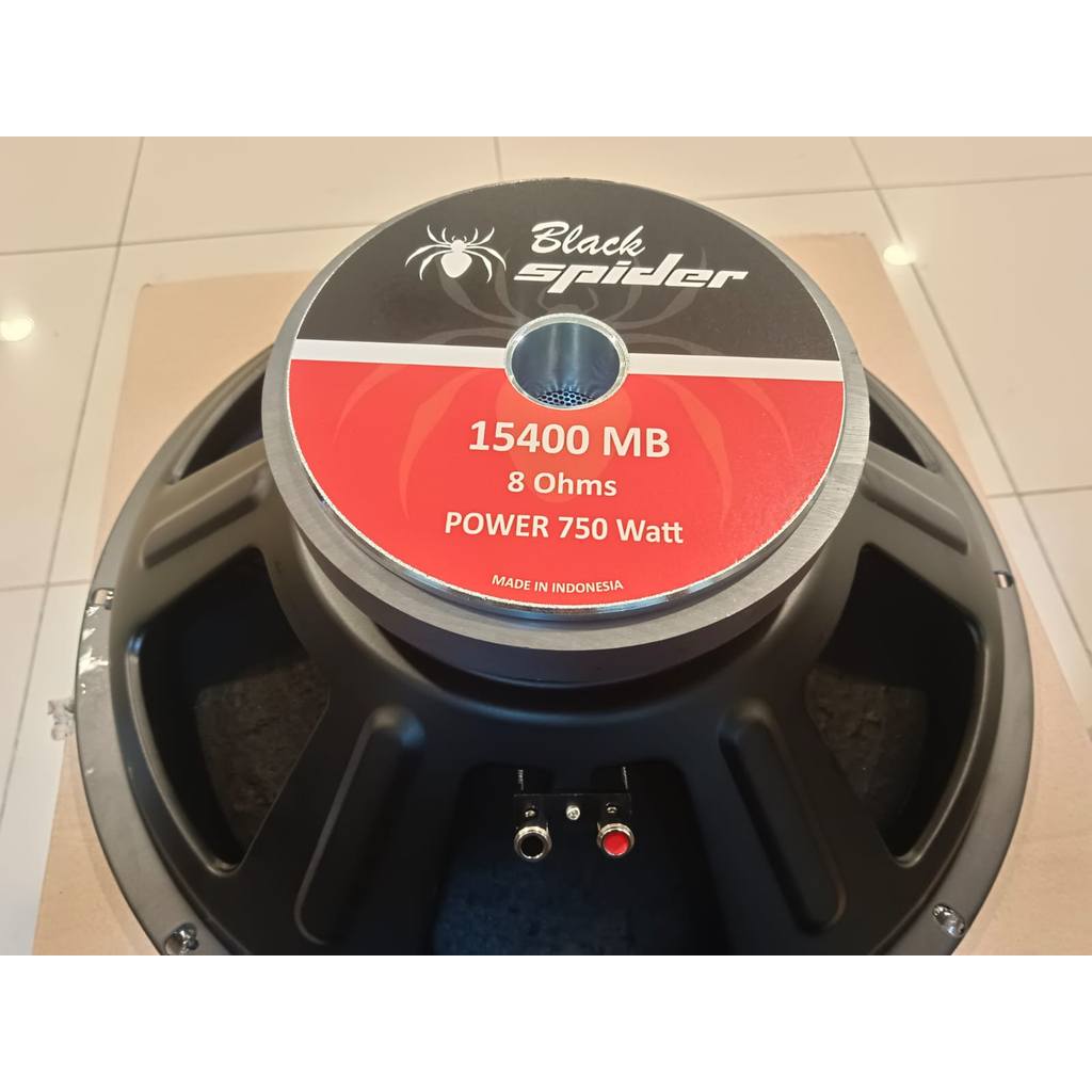 SPEAKER KOMPONEN BLACK SPIDER 15 INCH 15400 MB