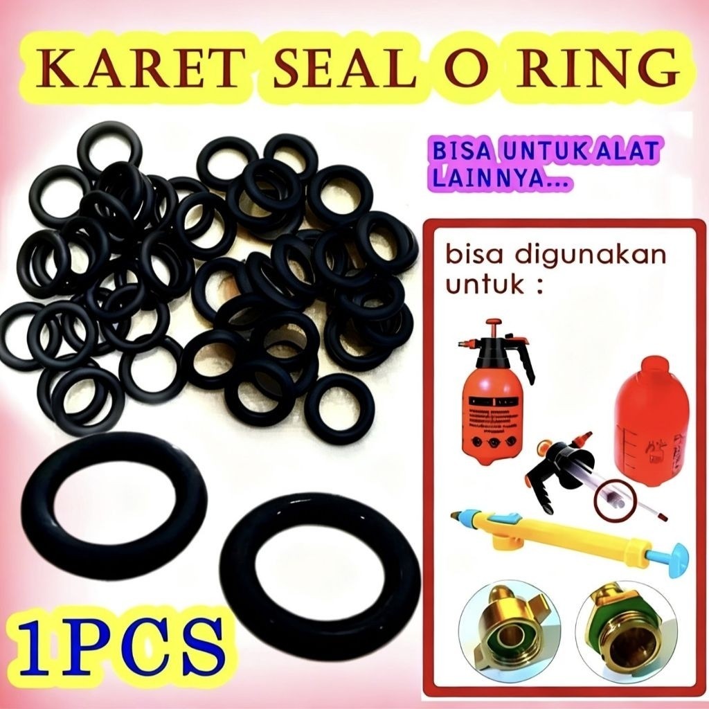 PTZ3 - Karet Seal O RING Pompa Semprotan Tanaman Sambung Keran Selang Cegah Bocor