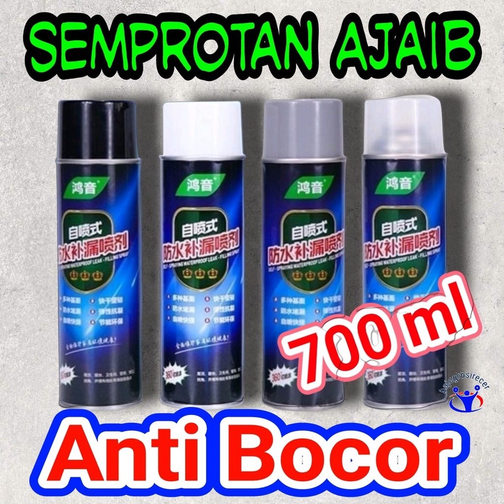 READY (fashionstar9) Semprotan Anti Bocor Ajaib Spray Anti Bocor Atap Tahan Air Waterproof Anti Boco