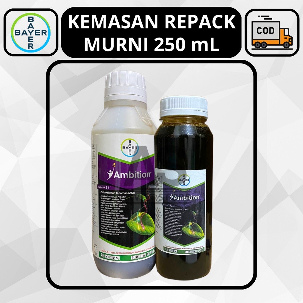 AMBITION Bayer Zat Aktivator Tanaman Asam Amino Kemasan Repack 250ml Original