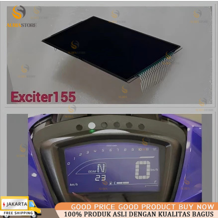 LCD Speedometer MX- King V-2 LCD Besar Original