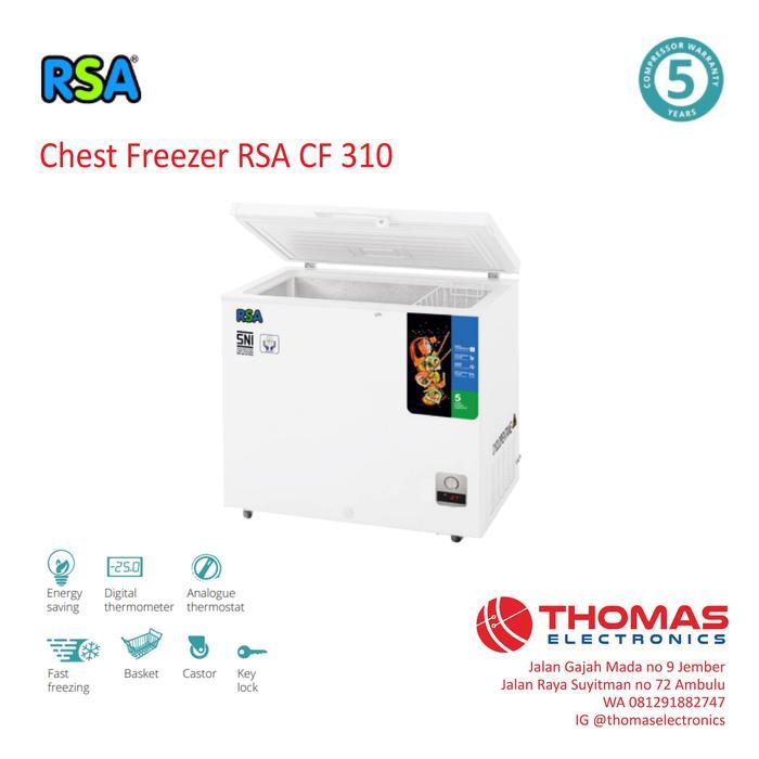 CHEST FREEZER BOX RSA-CF 310 Freezer Box RSA 310 liter
