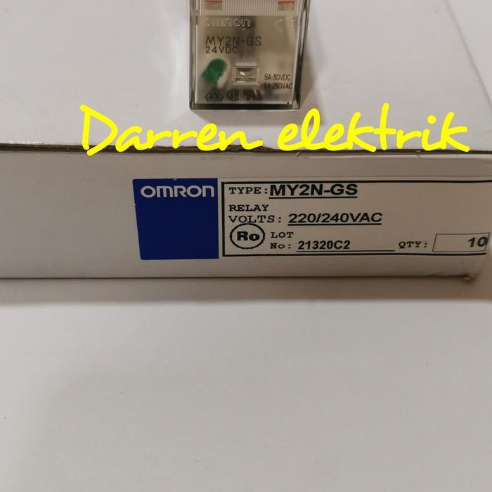 relay omron MY2N-GS 24vdc,original
