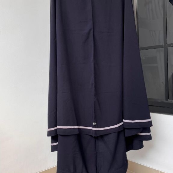 Preloved Gamis Set Hijab Syari Duta Busana