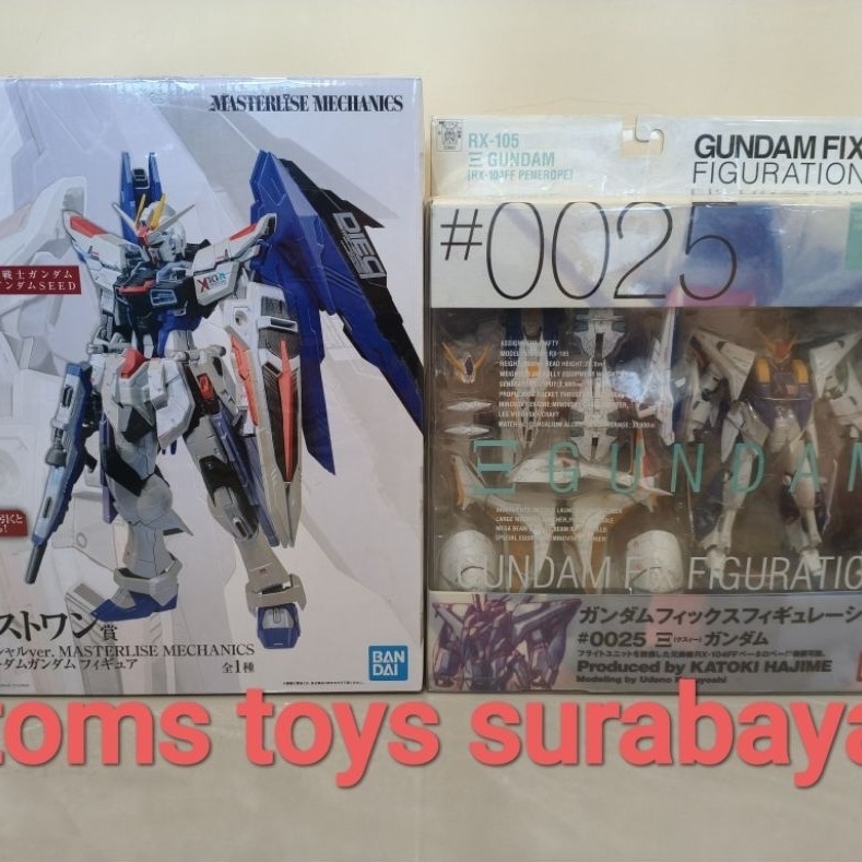 GFF gundam fix figuration xi penelope gundam masterlise mechanics freedom gundam special metallic co