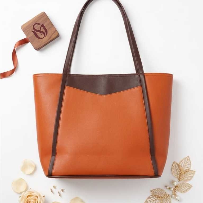 Tas Wanita Tote Kekinian Simple Elegan Muat Banyak