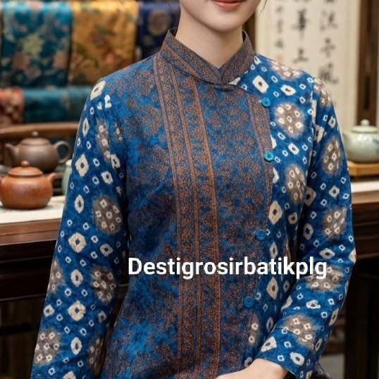 tunik jumputan dolby