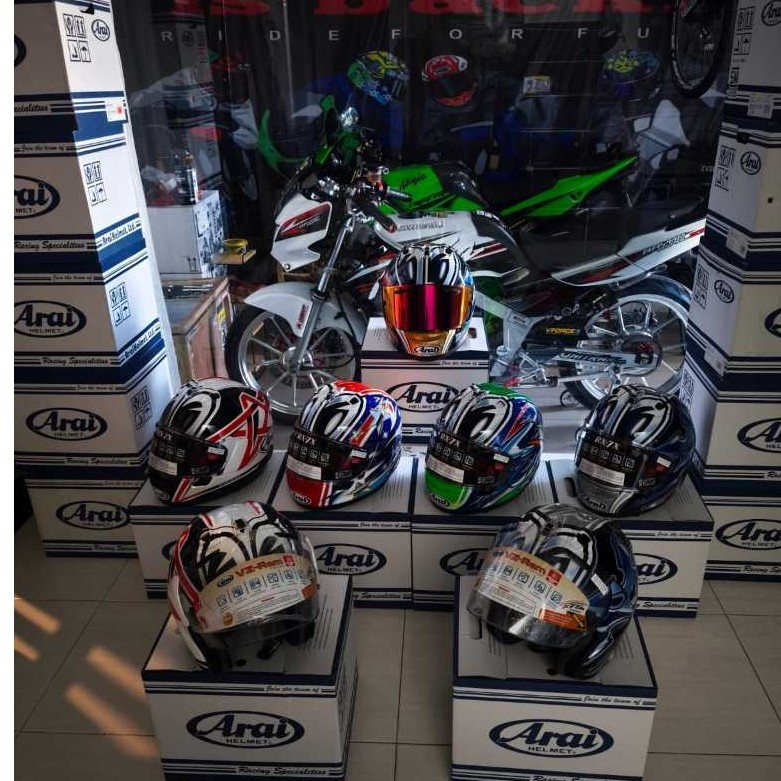 helm arai rx7x nakano