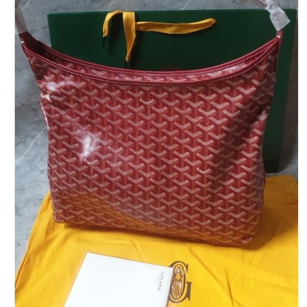 goyard boheme hobo - red
