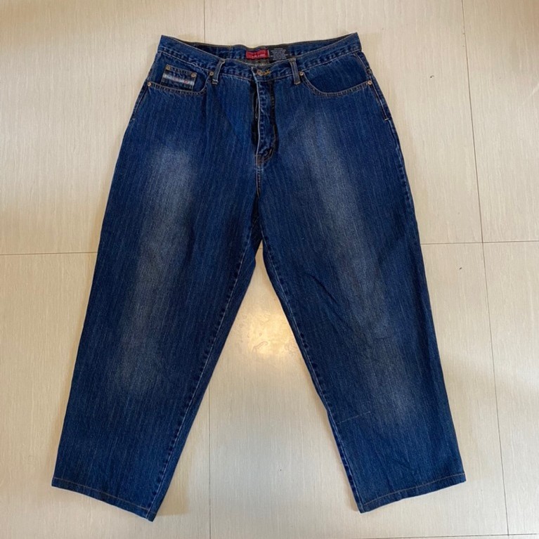 celana denim baggy wutang clan hip hop brand