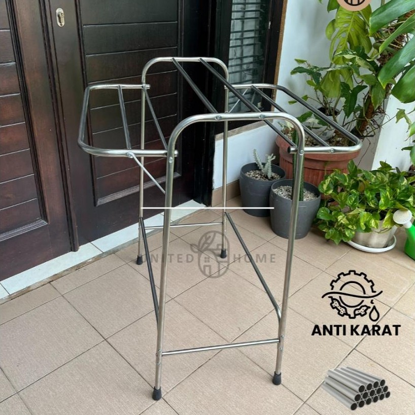 Jemuran Handuk JUMBO - Rak Handuk JUMBO Stainless Aluminium KOKOH