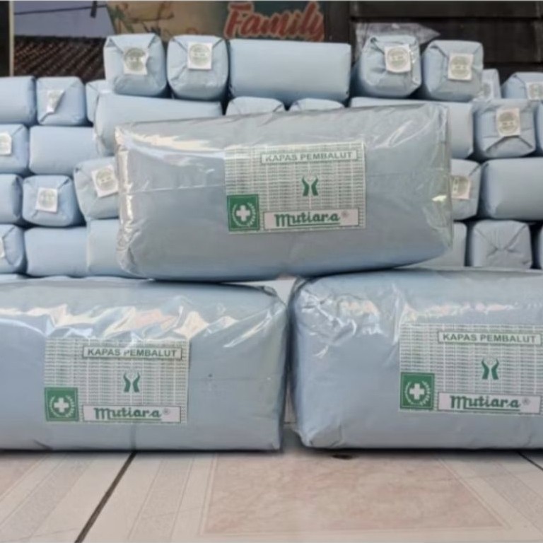 Kapas pemabalut / kapas jenazah / kapas medis, kapas serbaguna (500g)