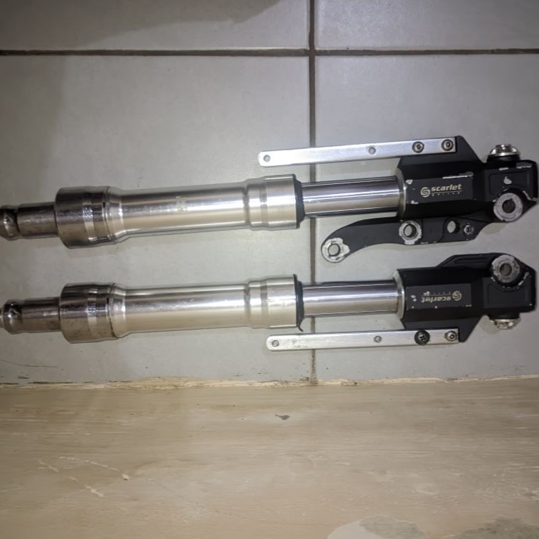 Shock Upside-Down Scarlet Nmax old/new ,Aerox old/new,Pcx 150