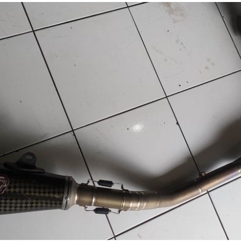 knalpot R9 austin carbon titanium MT25