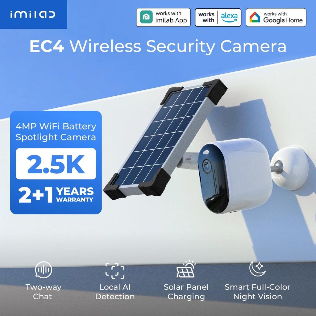 IMILAB EC4 Camera Outdoor Video Surveillance 25K HD IP WiFi Web Cam Wireless Smart Home Yard Securit