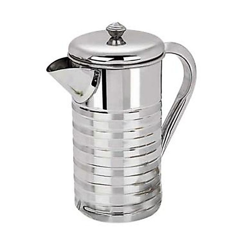 Teko Water Pitcher Jug Stainless 2ltr Decent Jug Stainless