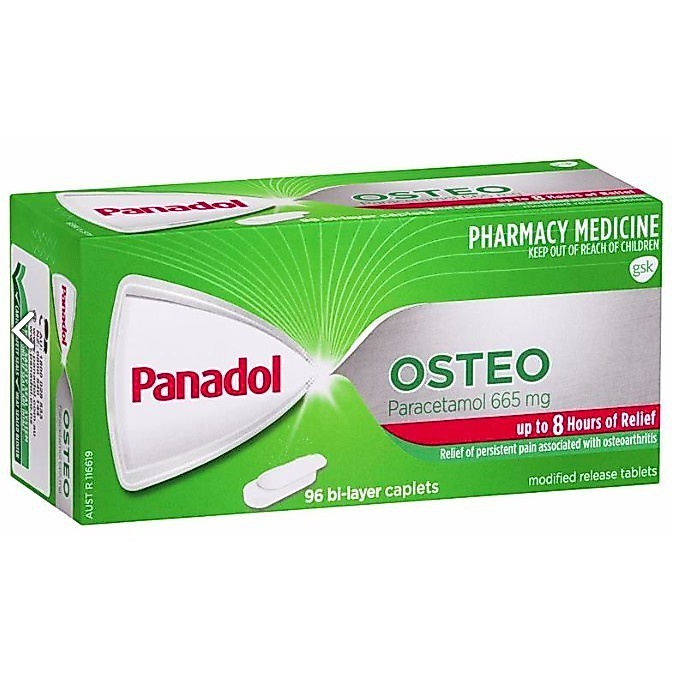 Panadol Osteo 96 Kaplet - Produk Australia original