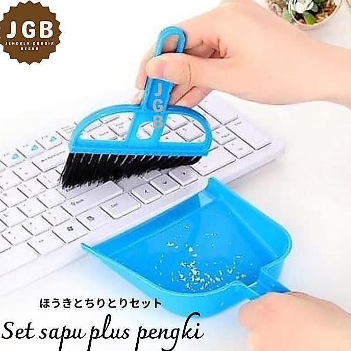 Set sapu plus pengki - Sapu mobil - Sapu pembersih mobil