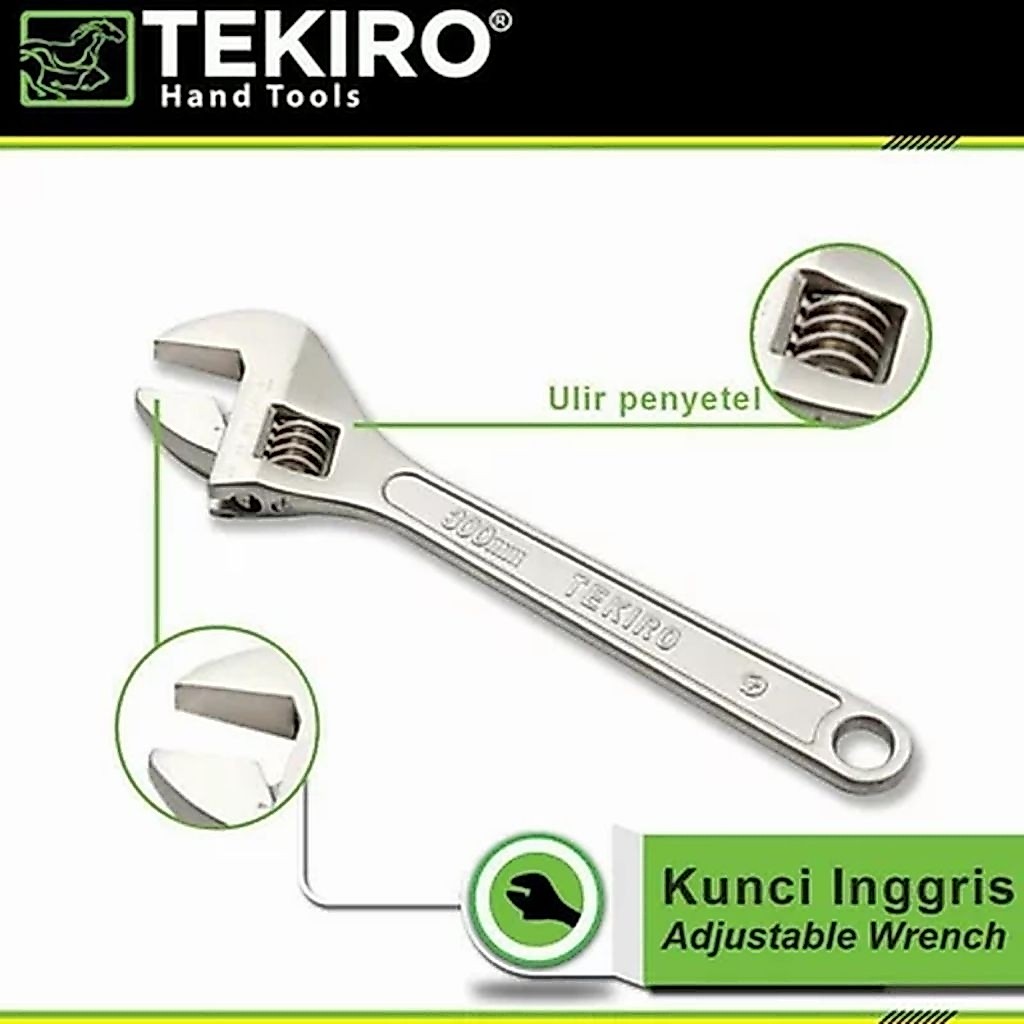 Tekiro kunci Inggris 18" inch