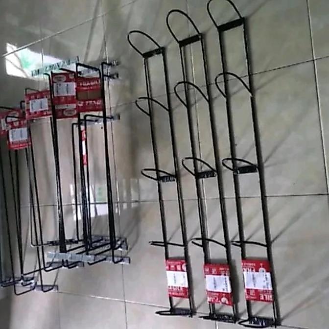 rak helm susun 5 rak helm minimalis