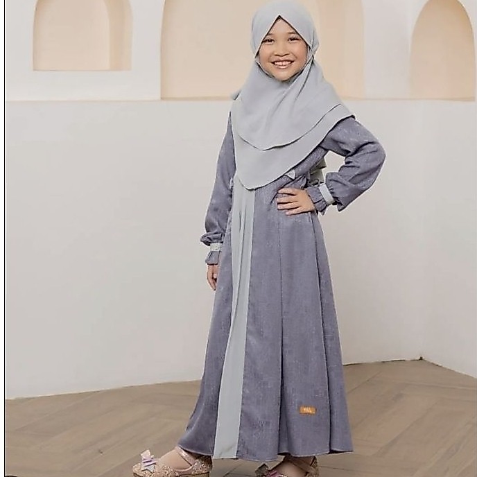 Gamis Nibras Khawla P7 Violet LD 72