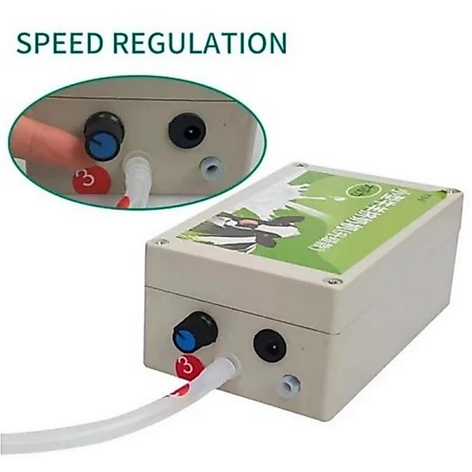 Mesin Pemerah Susu Elektrik 5 Liter Stainless Steel Portable Vacuum Milking Machine Alat Perah Susu 