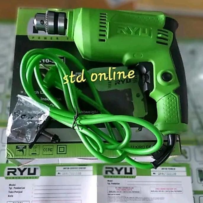 TERMURAH - BOR TANGAN RYU TEKIRO 10MM DRILL IMPACT