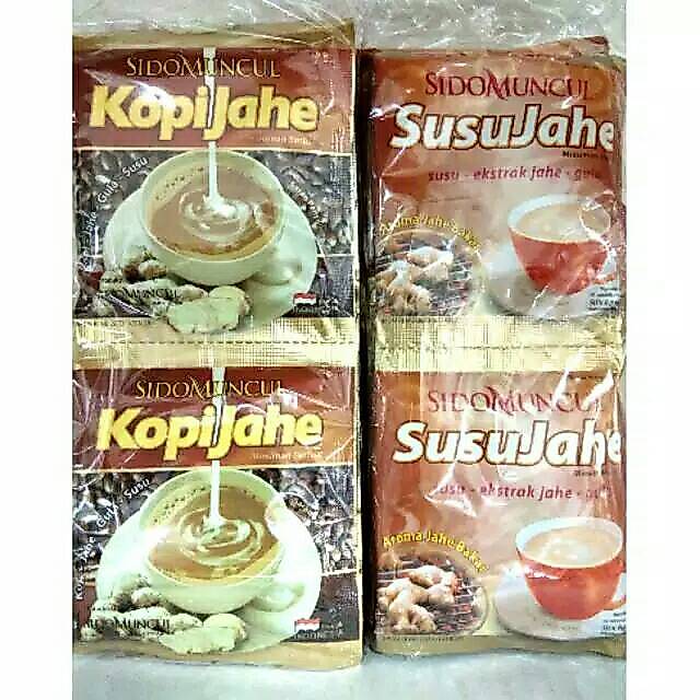 Kopi Jahe& Susu Jahe Sidomuncul