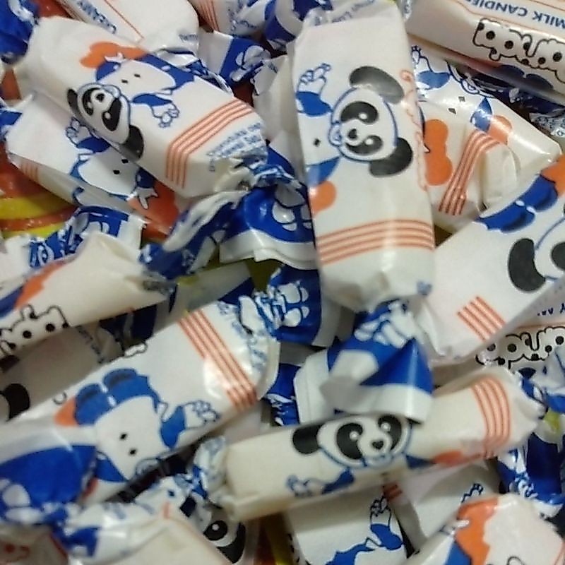 Permen jadul white rabbit permen jadul white rabbit, Permen Panda susu