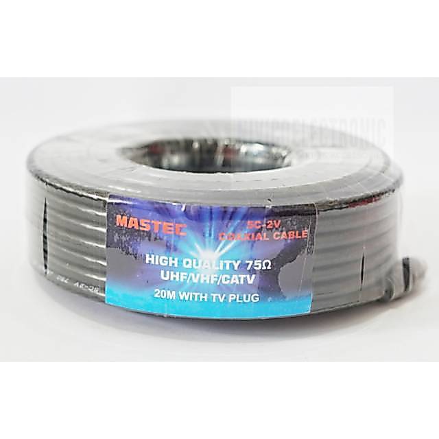 KABEL TV HITAM 20 M