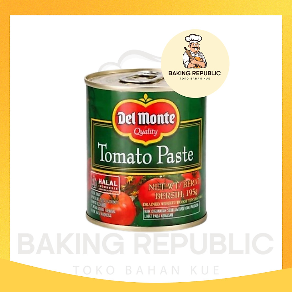 DELMONTE TOMATO PASTE 195gr | DELMONTE PASTA PURE TOMAT