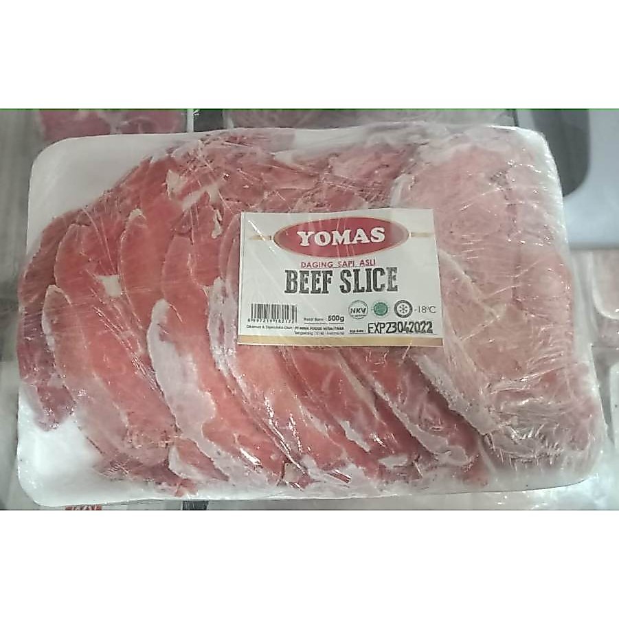 DAGING SAPI SLICE TANPA LEMAK 500GR HALAL