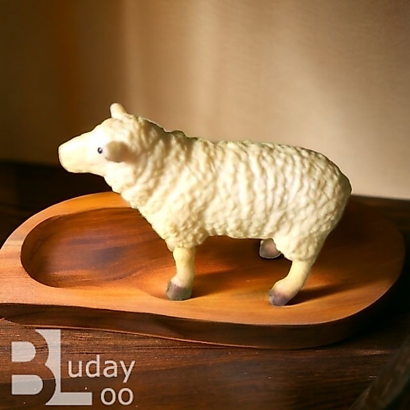 Figure Mainan Miniatur Domba 4 cm  Binatang Hewan Ternak Farm Animal Figure