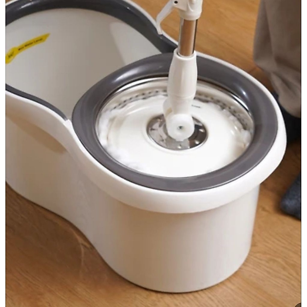 alat pel spin mop pro clean original set pel dengan ember
