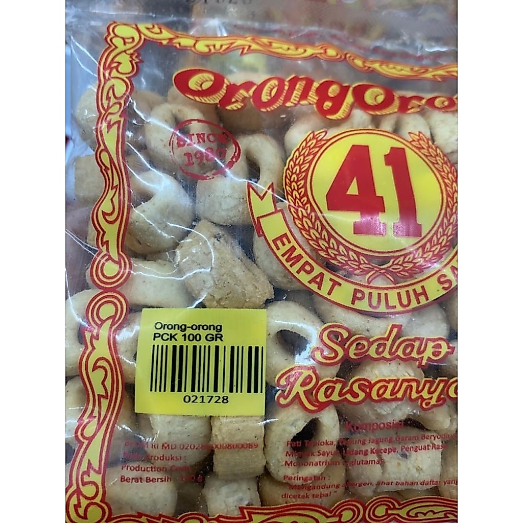 ORONG ORONG MEDAN 41 / ORONG ORONG