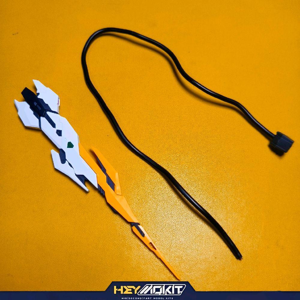 MG 1/100 LUNAVOR FENRIR BARBATOS LUPUS REX MODELKIT PART TAIL + CABLE MODELKIT