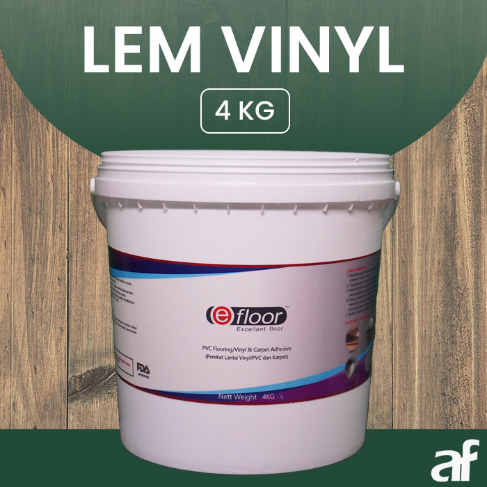 Lem Vinyl Lem Karpet Lantai EFLOOR 1 KG 4 KG