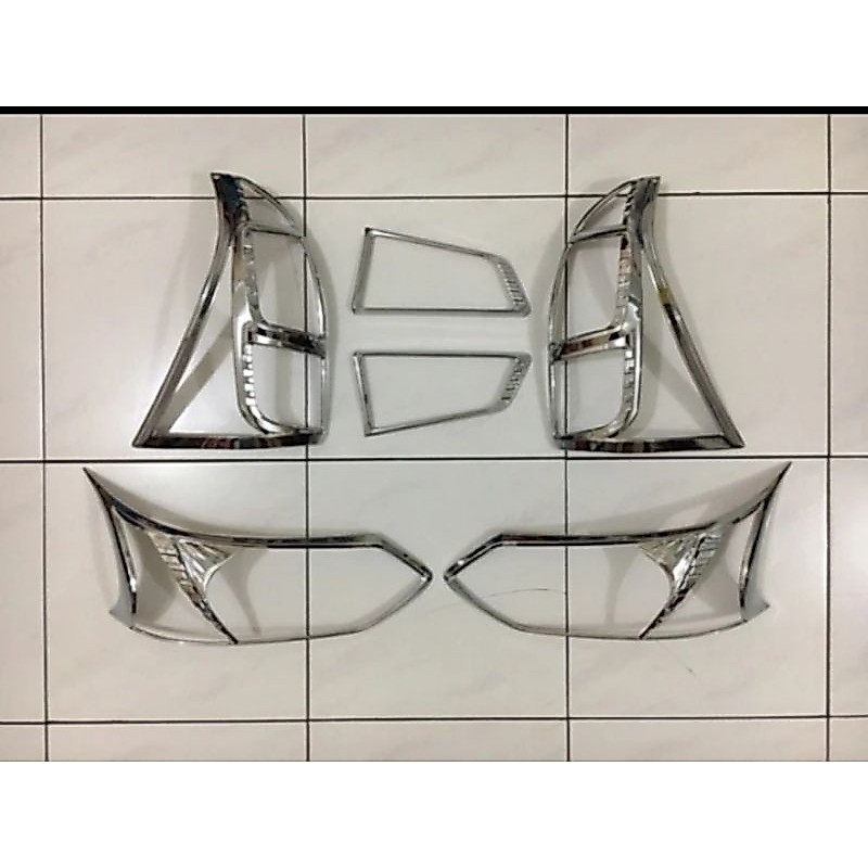LIST GARNISH GRAND NEW AVANZA CHROME HITAM 2015-2017